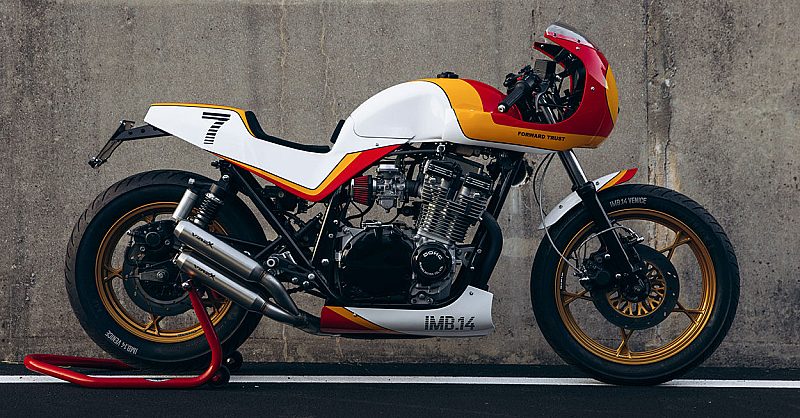 Fresh angle: Giving the Katana 1100 a retro racer vibe | Bike EXIF