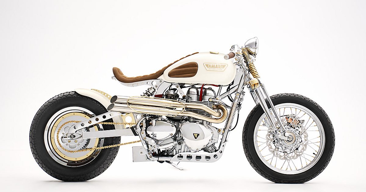 Enchantress: Tamarit's Baroque-style Triumph Bonneville | Bike EXIF