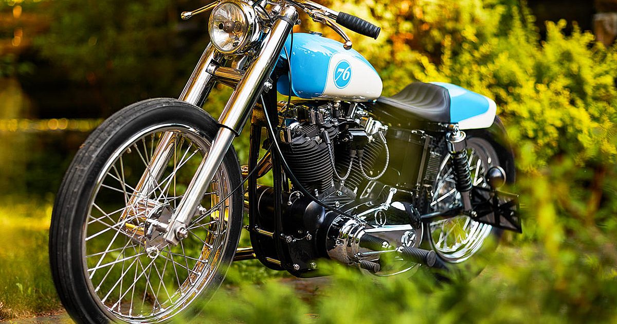 Sportster d'eleganza: A slick 70s Harley ironhead bobber | Bike EXIF