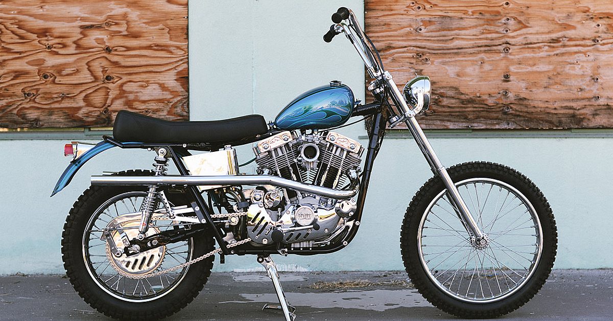 Rare Bird: A 1970 Sportster XLH Turned Desert Sled | Bike EXIF