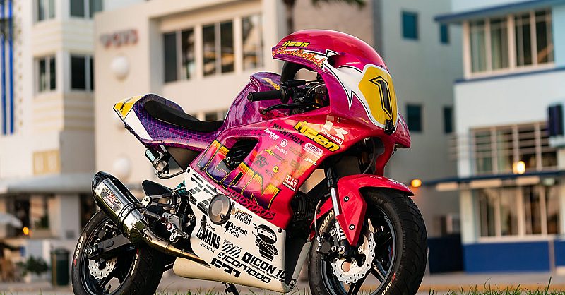 Quarterflash: Icon's 80s-inspired Kawasaki Z125 | Bike EXIF