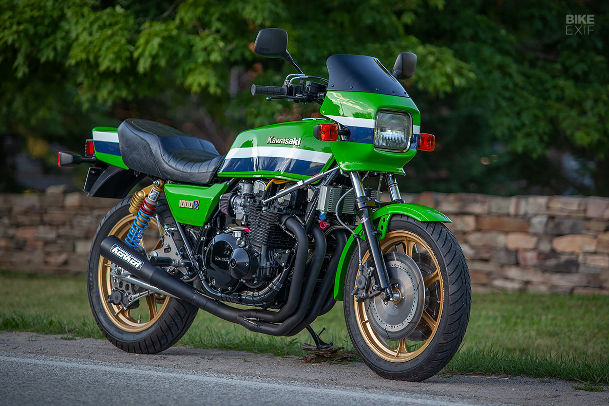 rady コンビネゾン Mean Green Machine: VSB's Kawasaki KZ1000R S1 replica | Bike