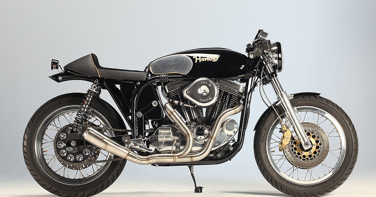Baked to perfection: A Sportster-driven Harton café racer | Bike EXIF
