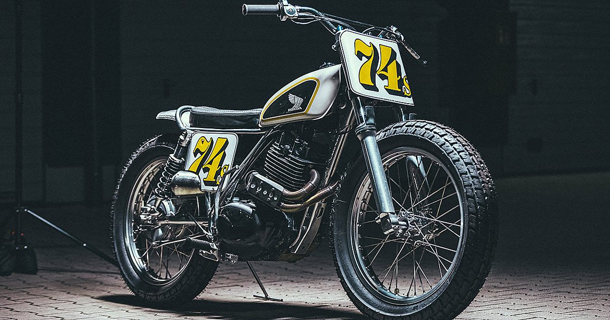 This one's a keeper: Hombrese's Honda XL500 flat tracker | Bike EXIF