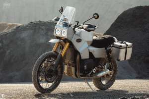 Triumph Scrambler 1200 adventure motorcycle by BAAK