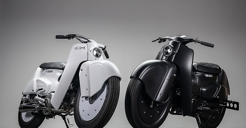 Black and white: Two Honda Super Cub customs by K-Speed | Bike EXIF