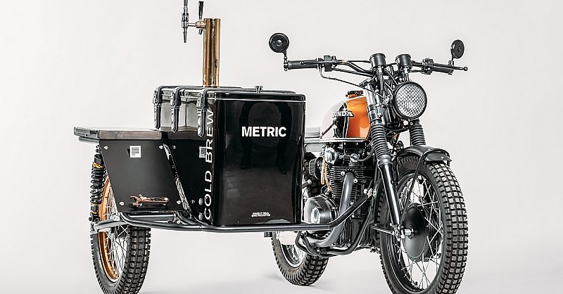 Cold brew to go! Federal Moto's Honda CB350 sidecar rig | Bike EXIF