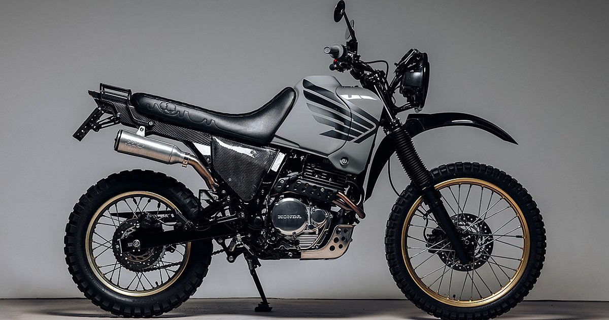Working Class Hero: A custom Honda NX650 Dominator from Budapest |…