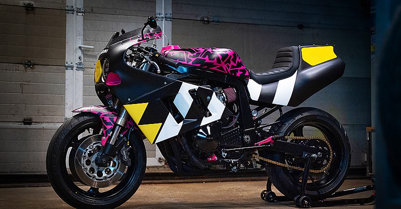 Cool as ice: A GSX-R750 Slingshot from the Netherlands | Bike EXIF