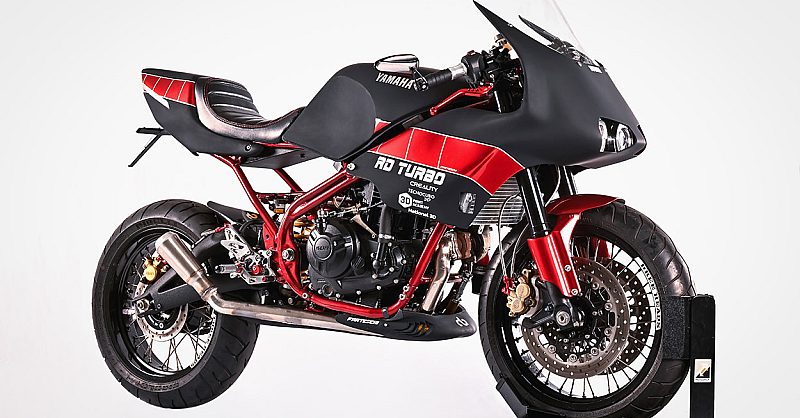 RD Reissue: A Yamaha R3 engine powers this RD350 tribute | Bike EXIF