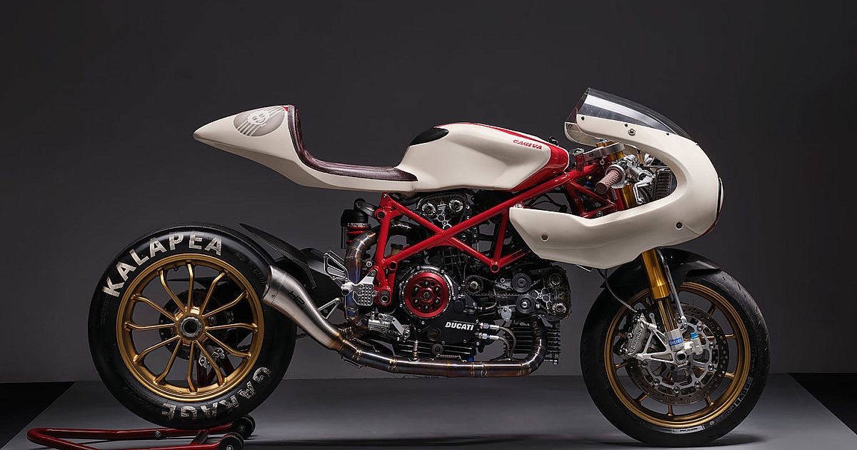 Cream of the crop: A Ducati 749 café racer from Estonia | Bike EXIF