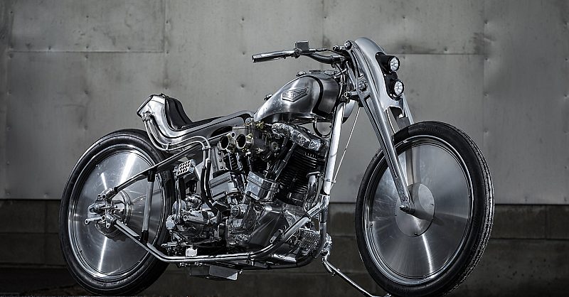 CW Zon's Mooneyes-winning Harley shovelhead | Bike EXIF