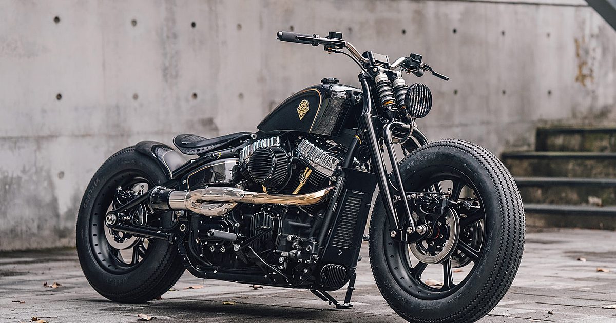 Custom Harley Fat Bob by Rough Crafts