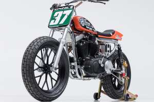 Harley-Davidson Sportster flat tracker by Mule Motorcycles