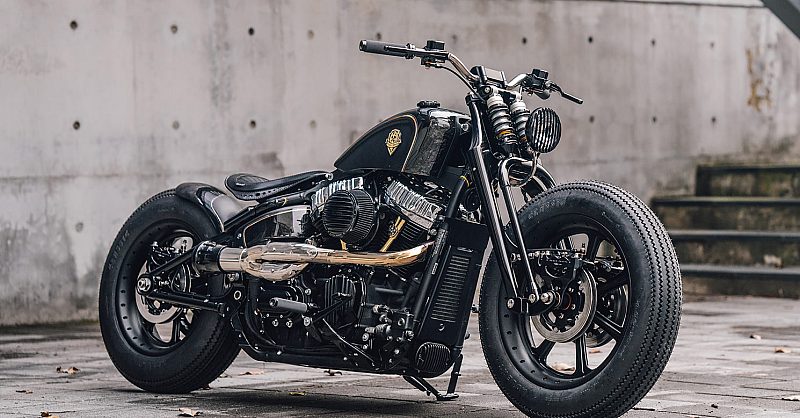 ベンデイビス FATBOB CUSTOM  ファットボブ ワークジャケット L Custom Harley Fat Bob by Rough Crafts