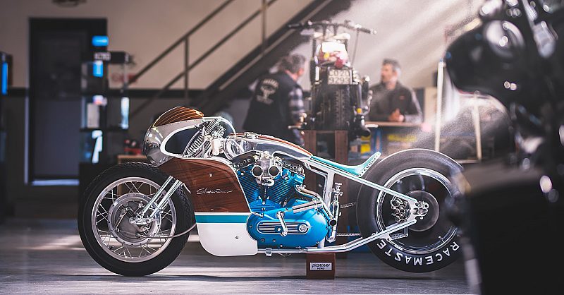 Lakeside Racer: A Sportster inspired by the Riva Aquarama | Bike EXIF