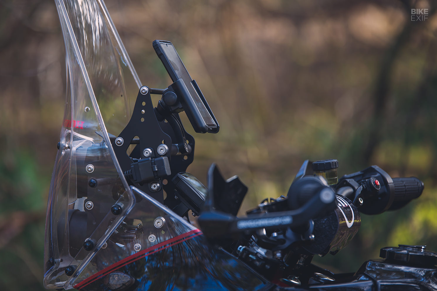 Dominator Rally Windscreen Honda Dominator 650 Rally Build: Custom NX650 Adventure Bike