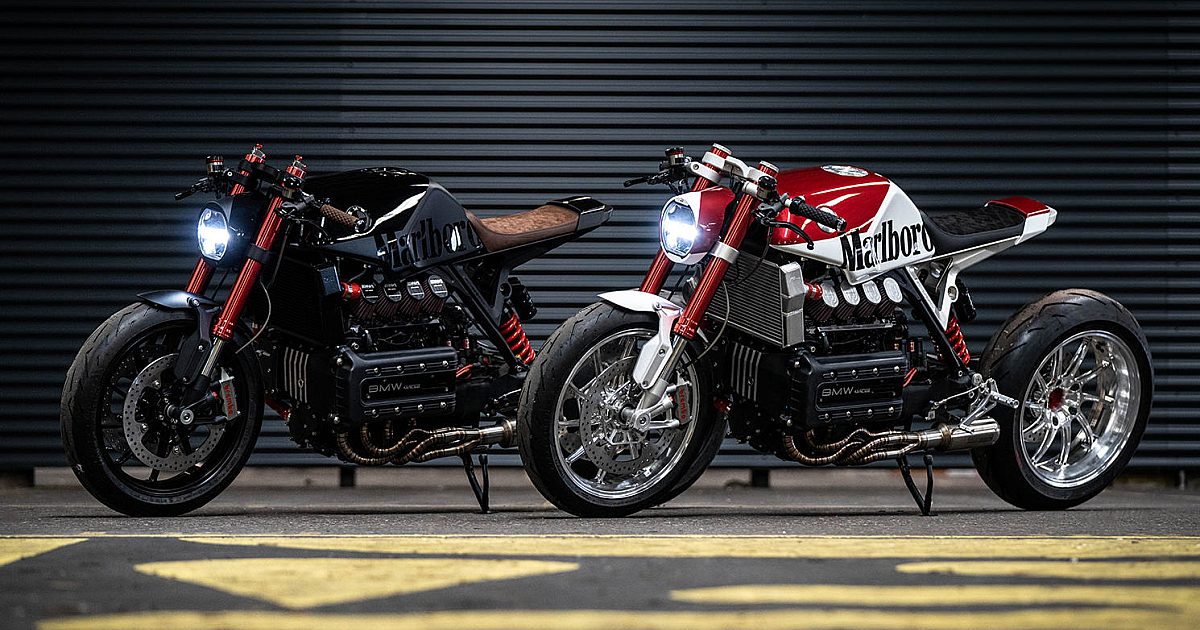 Two smoking hot BMW K1100RS café racers from Powerbrick | Bike EXIF