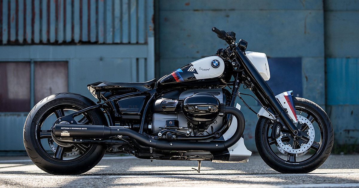 Plug and play: A radikal BMW R18 custom kit with paint to match