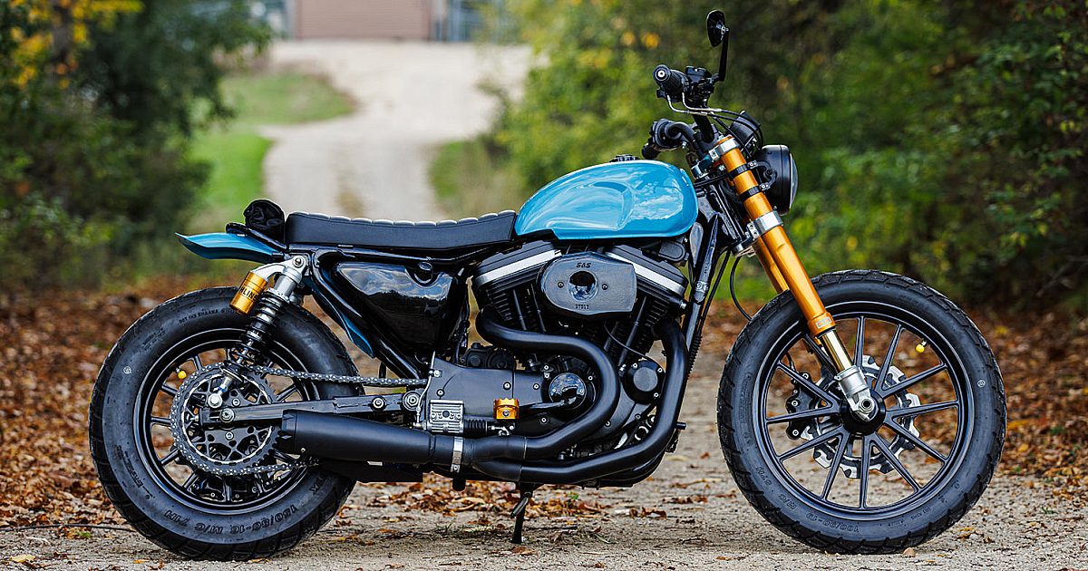 Sportsters Forever: David Zemla's custom Harley XLH 883 | Bike EXIF