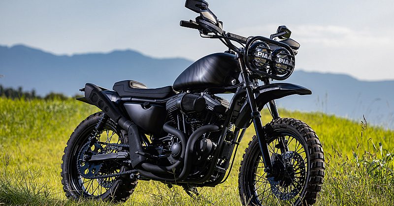 Brutester: An animalistic Harley Sportster 883 scrambler from Japan |…