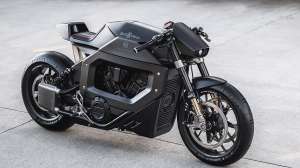 Custom Indian Scout by Blacktrack Motors and Bell & Ross watches