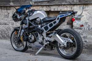 Turbocharged Honda CB400F by Rick Denoon
