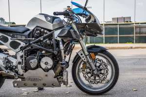 Turbocharged Honda CB400F by Rick Denoon