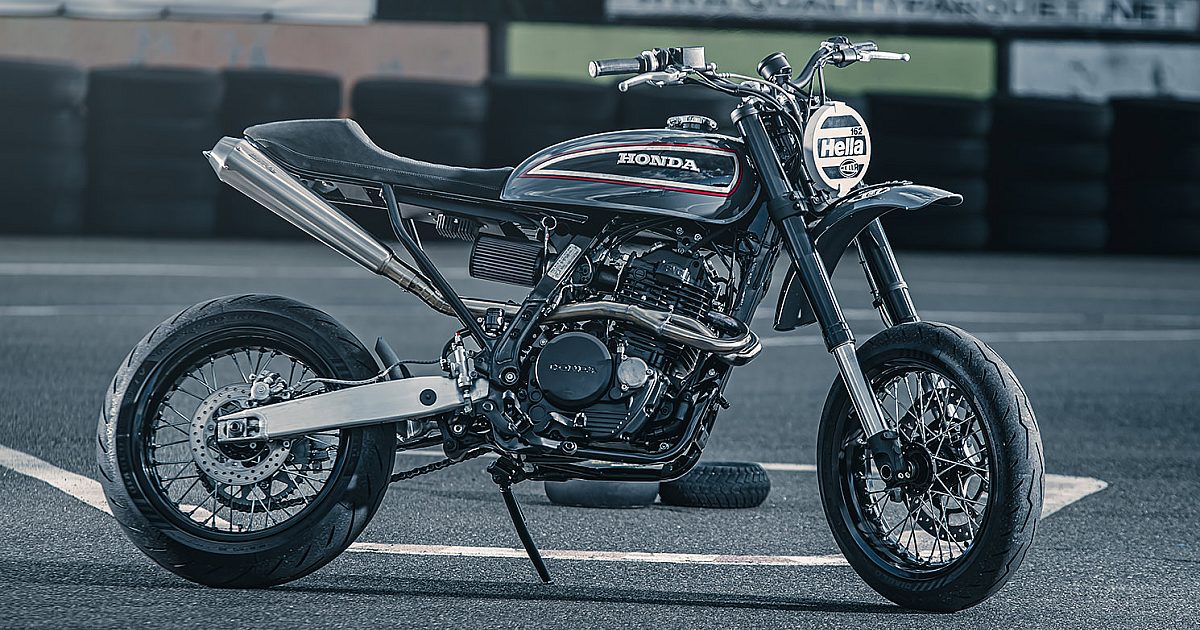 Hardcore Fun: A rowdy Honda Dominator supermoto from Sicily | Bike… Hardcore Fun: A rowdy Honda Dominator supermoto from Sicily | Bike…