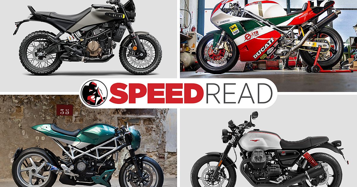 Speed Read: A superb Ducati Monster café racer from France and more |…