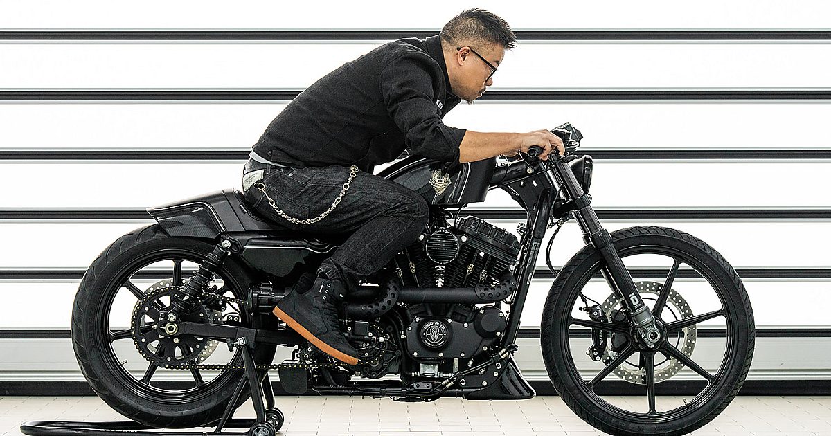 Vantage Velocity: A Harley-Davidson Sportster Roadster by Rough…