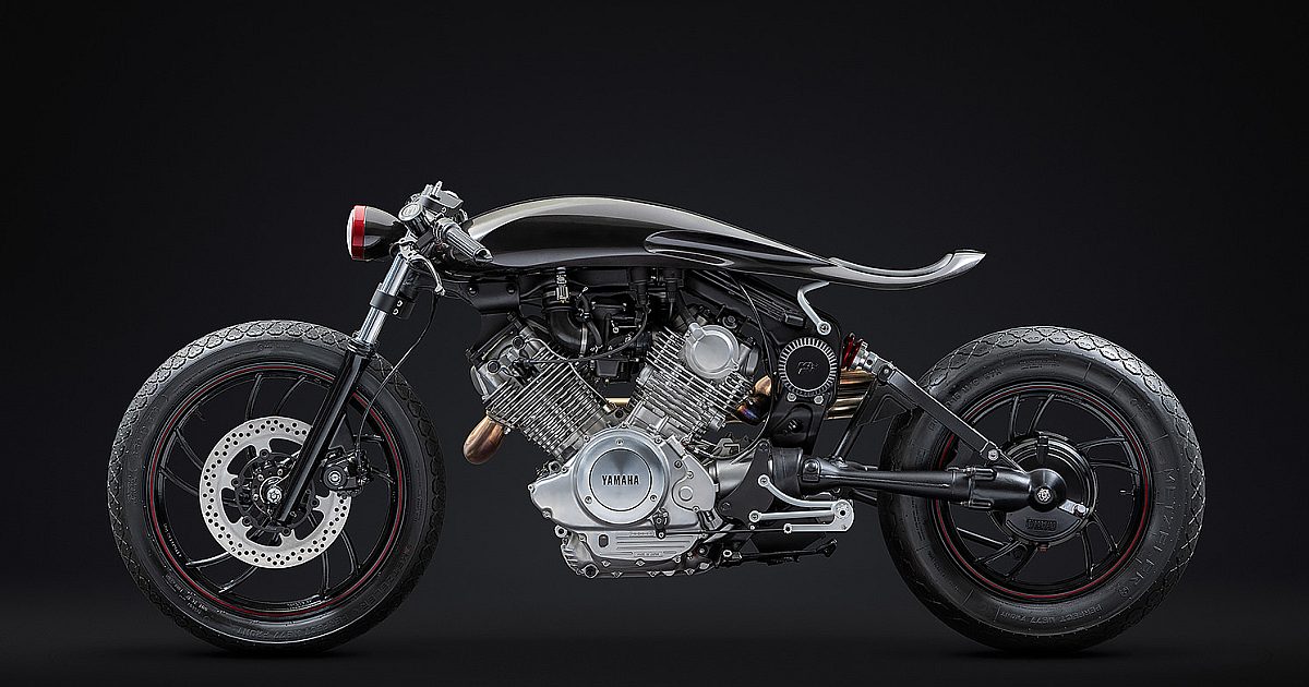 Fujara: A wispish Yamaha Virago café racer from Slovakia | Bike EXIF