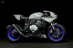 Honda Hornet café racer by Seb Kustom Motorcycle