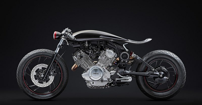 Fujara: A wispish Yamaha Virago café racer from Slovakia | Bike EXIF