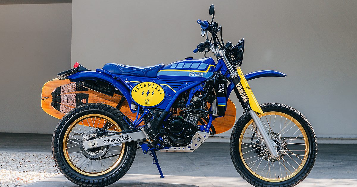 バイク WR155R Beach Boy: A surf-ready Yamaha WR155R scrambler from Thailand | Bike…