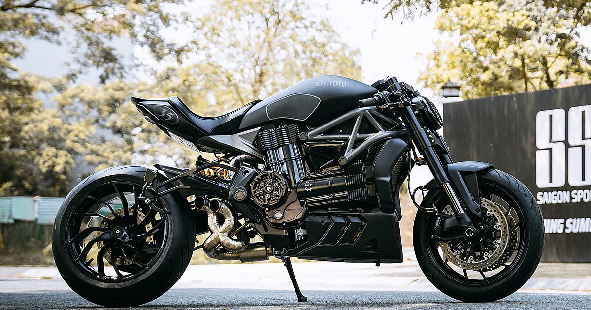 More Muscle: A custom Ducati XDiavel S from Vietnam | Bike EXIF