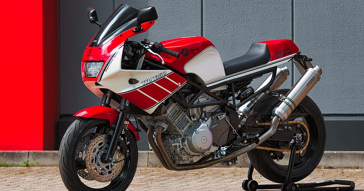 This Yamaha TRX850 restomod by HB-Custom is a trellis-framed treat |…