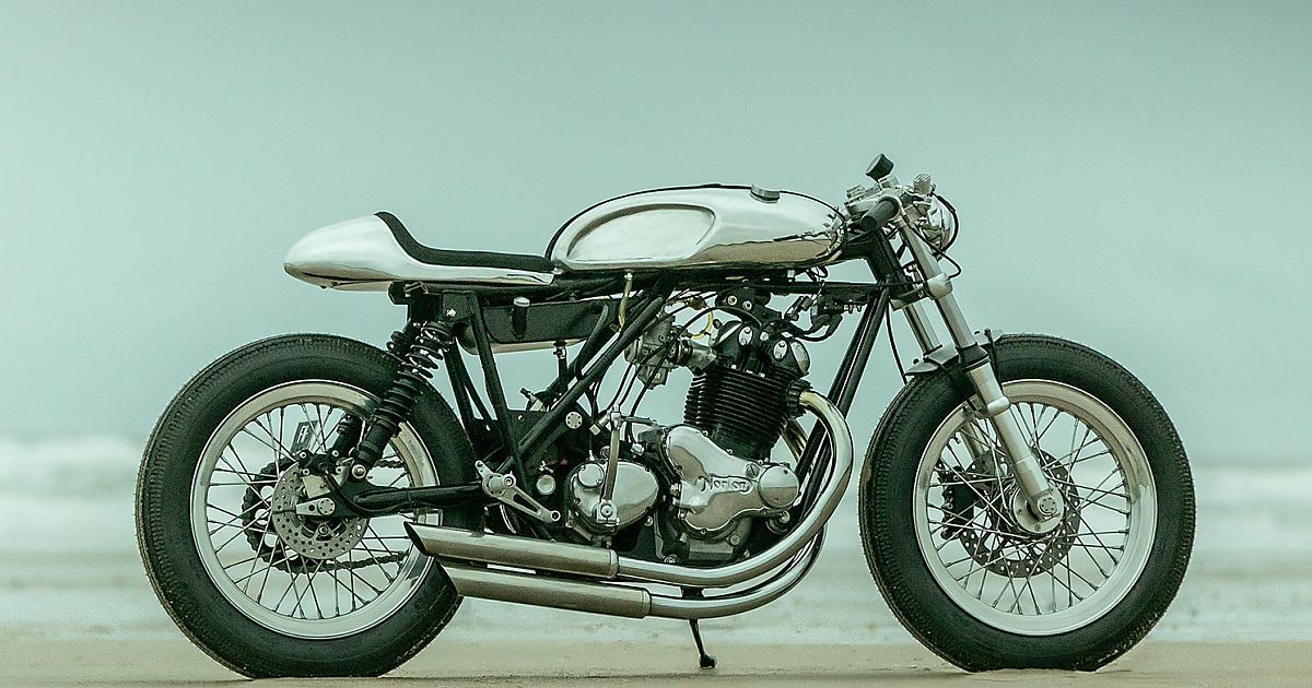 Old school cool: A Norton Commando café racer by FCR Original | Bike…