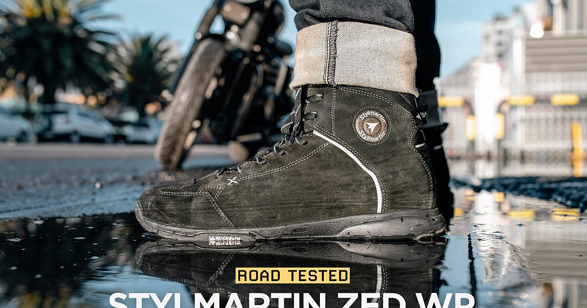 Road Tested: The Stylmartin Zed WP motorcycle sneaker | Bike EXIF