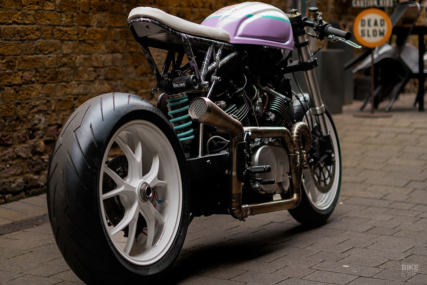 Miami Slice: An off-the-wall Yamaha TR1 café racer from