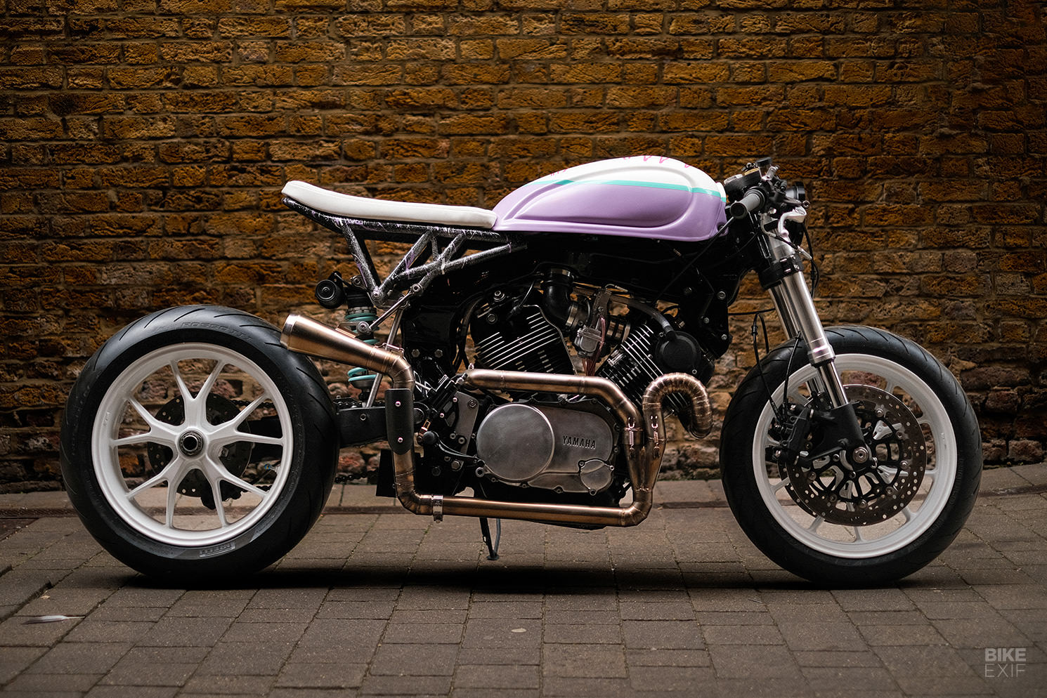 Miami Slice: An off-the-wall Yamaha TR1 café racer from