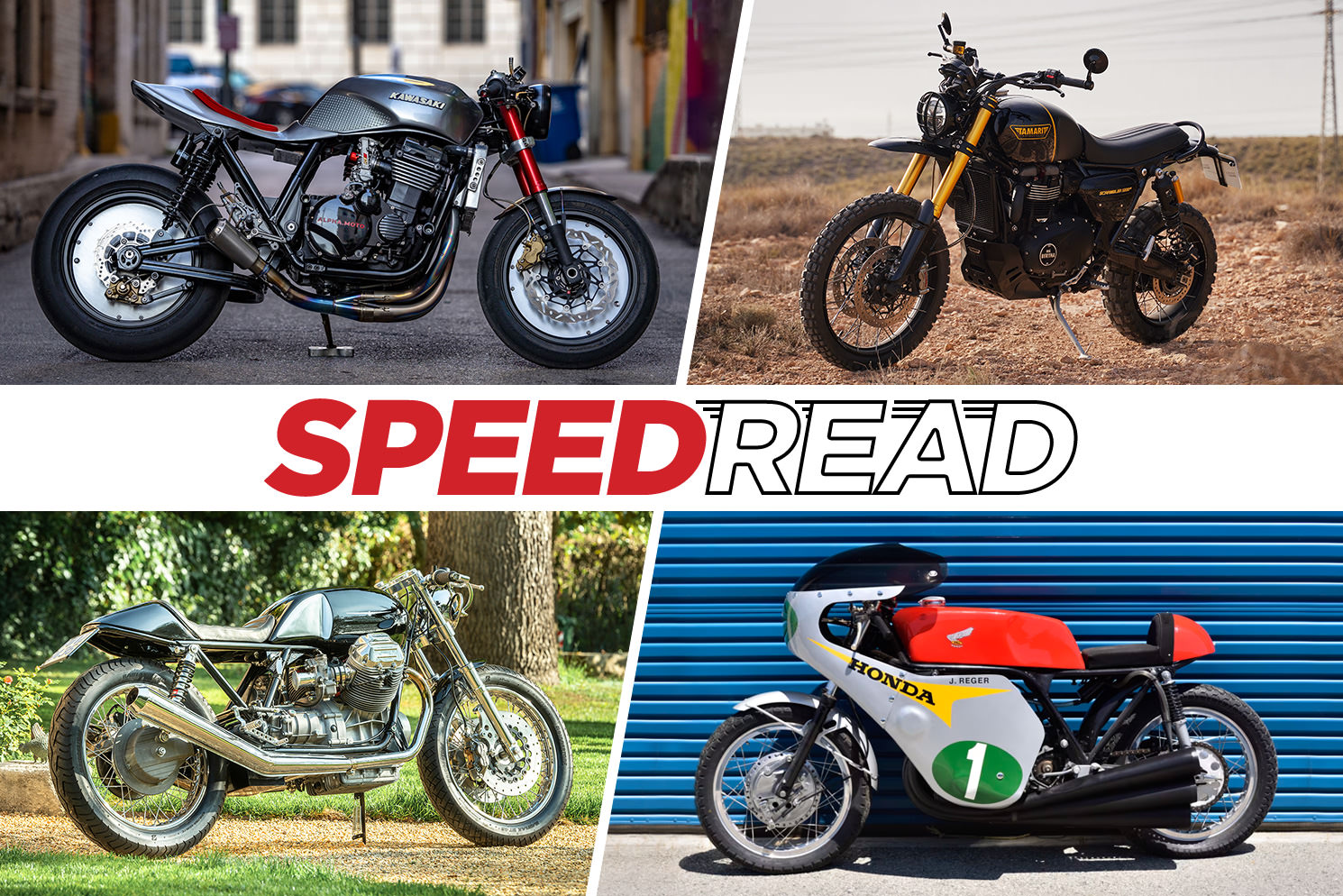 ゲリラ Speed Read: A gleaming Moto Guzzi 1000 SP café racer and