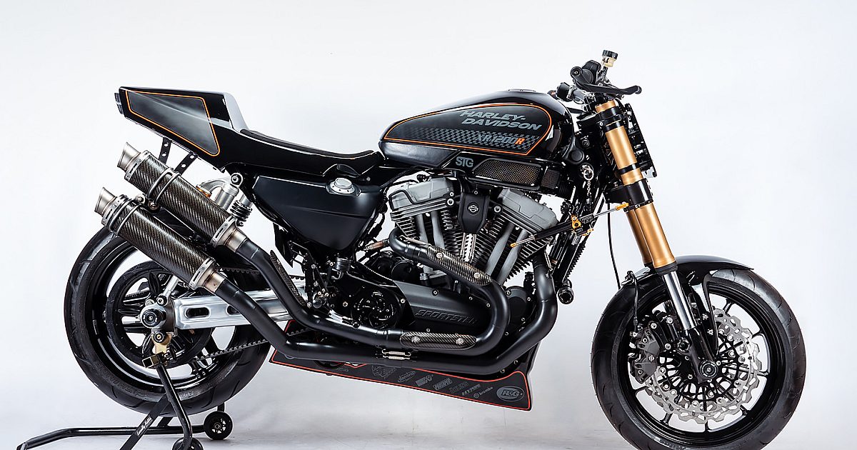 Xtra Rowdy: STG Tracker's custom Harley XR1200 | Bike EXIF