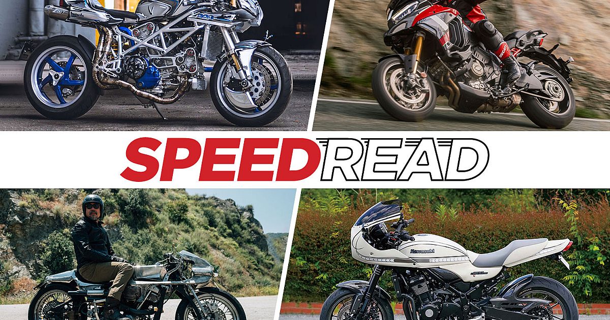 Speed Read: A Kawasaki Z900RS café racer from Japan, and more | Bike…