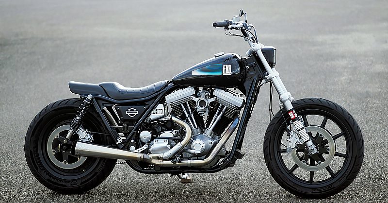 Sport Edition: JvB-moto's radical 1988 Harley FXR | Bike EXIF