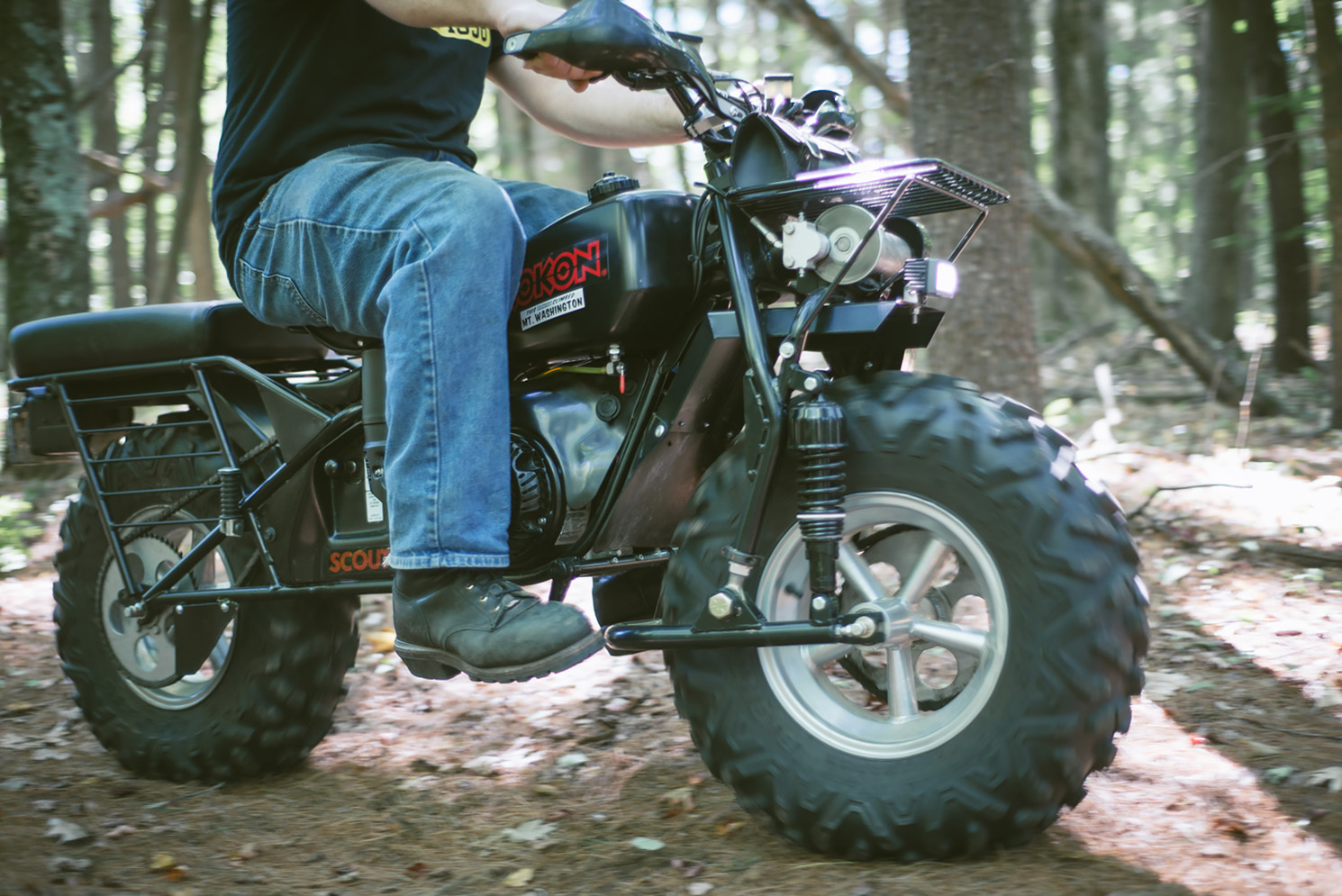 Eng Rokon The AWD Rokon Motorcycle is Built for Utility,… | Bike EXIF
