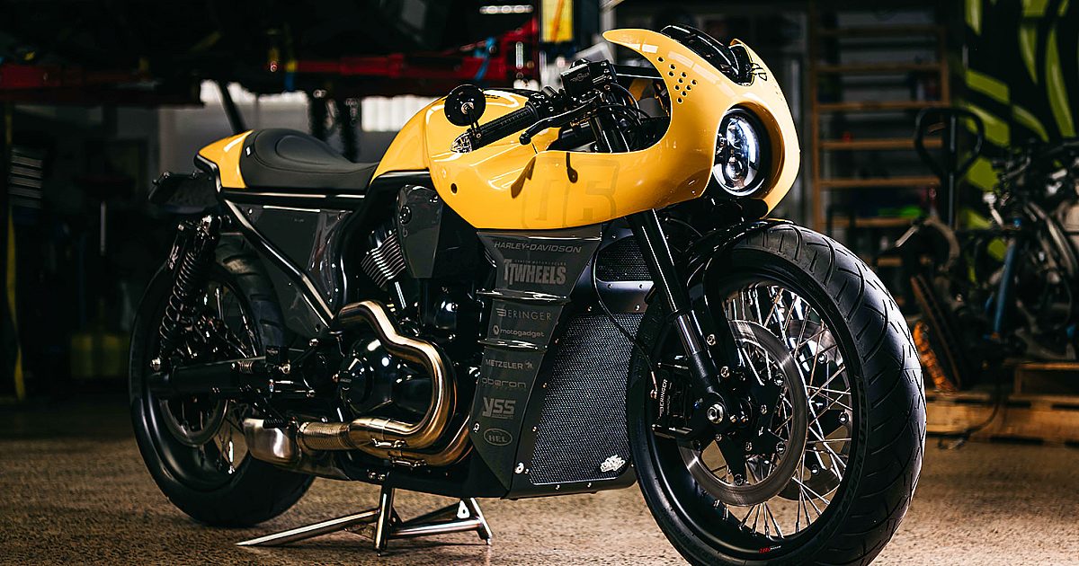 V-Racer: Mark Hawwa's Harley-Davidson V-Rod café racer | Bike EXIF