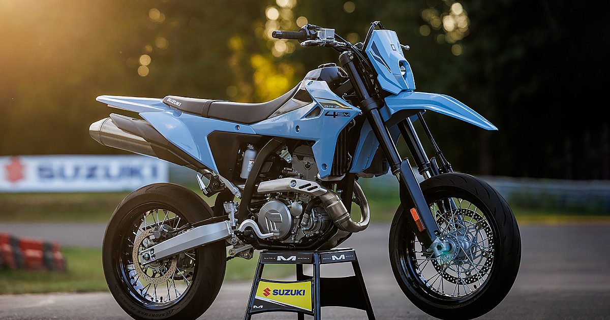Forever Single: A first look at the 2025 Suzuki DR-Z4S and DR-Z4SM |…