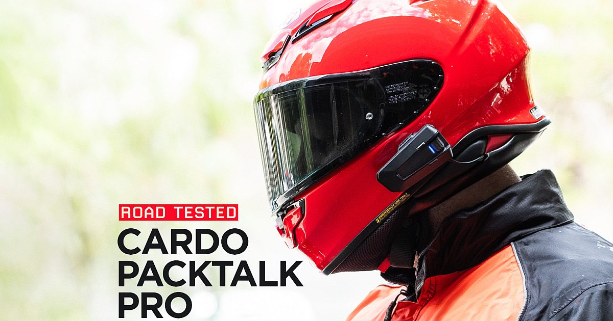 Road Tested: The Cardo Packtalk Pro Bluetooth helmet comms system |…