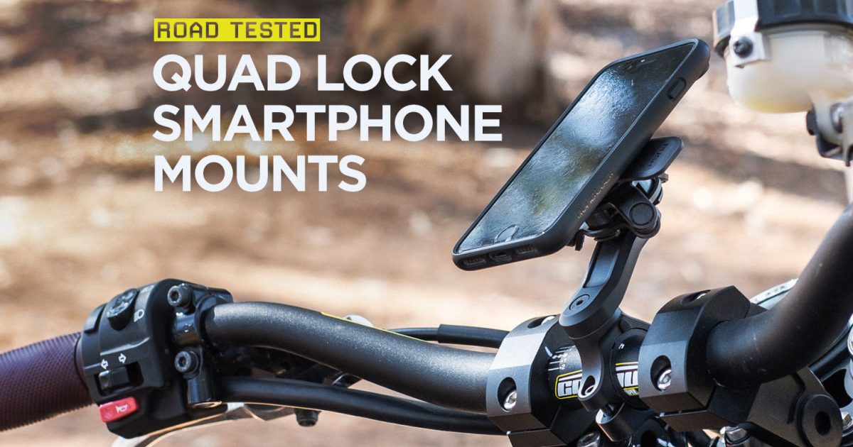 Quad Lock Motorcycle Handlebar Mount Pro Review